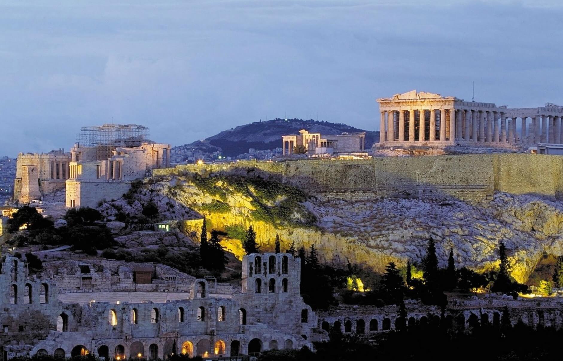 Acropolis and Parthenon
